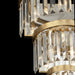 Varaluz - 297W06HG - Six Light Wall Sconce - Social Club - Havana Gold