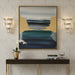 Varaluz - 297W06HG - Six Light Wall Sconce - Social Club - Havana Gold