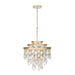 Varaluz - 377C05FG - Five Light Chandelier - Kalani - French Gold