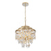 Varaluz - 377C05FG - Five Light Chandelier - Kalani - French Gold