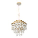 Varaluz - 377C05FG - Five Light Chandelier - Kalani - French Gold