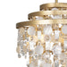 Varaluz - 377C05FG - Five Light Chandelier - Kalani - French Gold