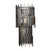 Varaluz - 393W03MBFG - Three Light Wall Sconce - Park Row - Matte Black/French Gold