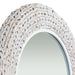 Varaluz - 457MI24MWW - Wall Mirror - Athena - Matte White/Whitewash Seagrass