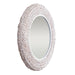 Varaluz - 457MI30MWW - Wall Mirror - Athena - Matte White/Whitewash Seagrass