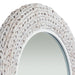 Varaluz - 457MI40MWW - Wall Mirror - Athena - Matte White/Whitewash Seagrass