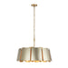 Varaluz - 518P05SSBS - Five Light Pendant - Peep Show - Sunwashed Silver/Brushed Sienna