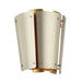 Varaluz - 518W01SSBS - One Light Wall Sconce - Peep Show - Sunwashed Silver/Brushed Sienna
