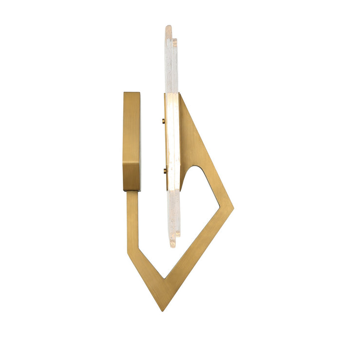Varaluz - 530W01BK - LED Wall Sconce - Down the Wrong Path - Brass Kisser