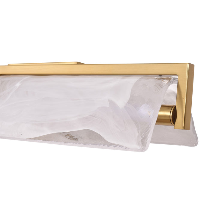 Varaluz - 531B02SB - LED Bath Fixture - Mingle - Satin Brass