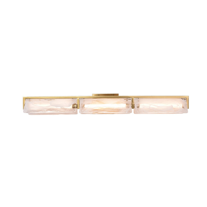 Varaluz - 531B03SB - LED Bath Fixture - Mingle - Satin Brass