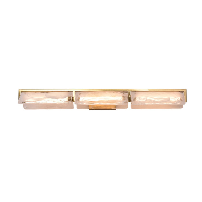 Varaluz - 531B03SB - LED Bath Fixture - Mingle - Satin Brass