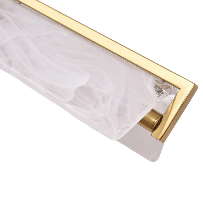 Varaluz - 531B03SB - LED Bath Fixture - Mingle - Satin Brass