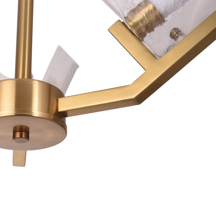 Varaluz - 531C03SB - LED Chandelier - Mingle - Satin Brass