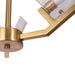 Varaluz - 531C03SB - LED Chandelier - Mingle - Satin Brass