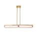 Varaluz - 531N02SB - LED Linear - Mingle - Satin Brass