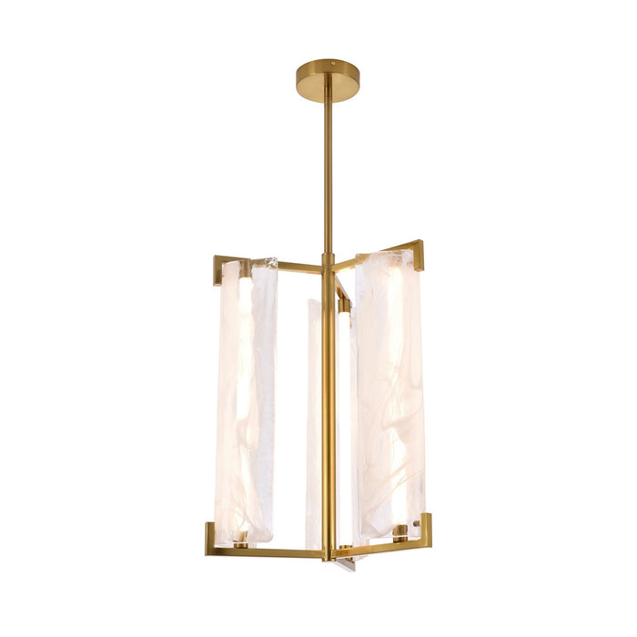 Varaluz - 531P03SB - LED Pendant - Mingle - Satin Brass