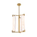Varaluz - 531P03SB - LED Pendant - Mingle - Satin Brass