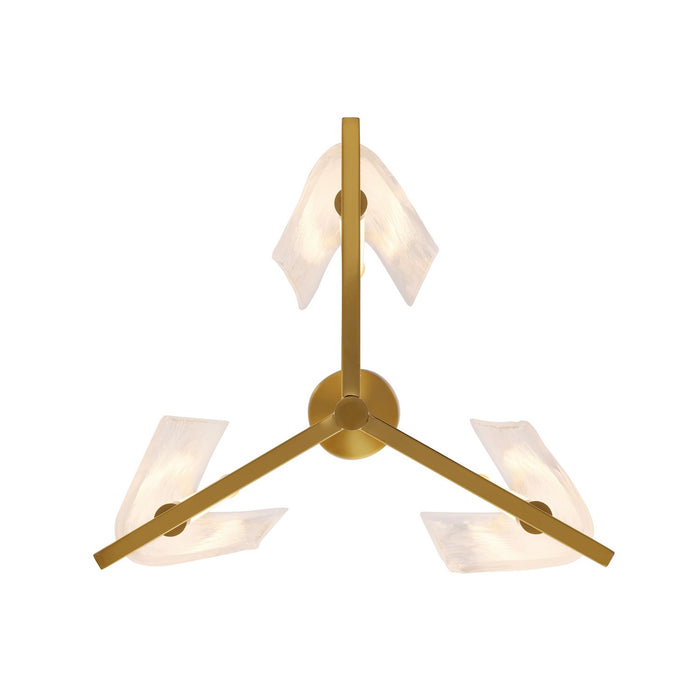 Varaluz - 531P03SB - LED Pendant - Mingle - Satin Brass