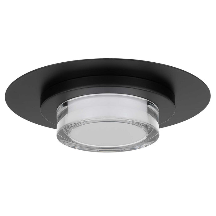 Alteck - AFM0012-3CCT-W-BK - LED Flush Mount - Plate - Sand Black