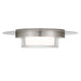 Alteck - AFM0012-3CCT-W-BSS - LED Flush Mount - Plate - Brushed Stainless Steel