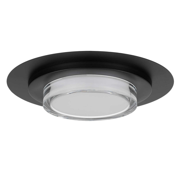 Alteck - AFM0013-3CCT-W-BK - LED Flush Mount - Plate - Sand Black