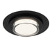 Alteck - AFM0013-3CCT-W-BK - LED Flush Mount - Plate - Sand Black