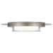Alteck - AFM0013-3CCT-W-BSS - LED Flush Mount - Plate - Brushed Stainless Steel