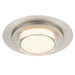 Alteck - AFM0013-3CCT-W-BSS - LED Flush Mount - Plate - Brushed Stainless Steel