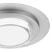 Alteck - AFM0013-3CCT-W-BSS - LED Flush Mount - Plate - Brushed Stainless Steel