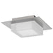 Alteck - AFM0014-3CCT-W-BSS - LED Flush Mount - Foursquare - Brushed Stainless Steel