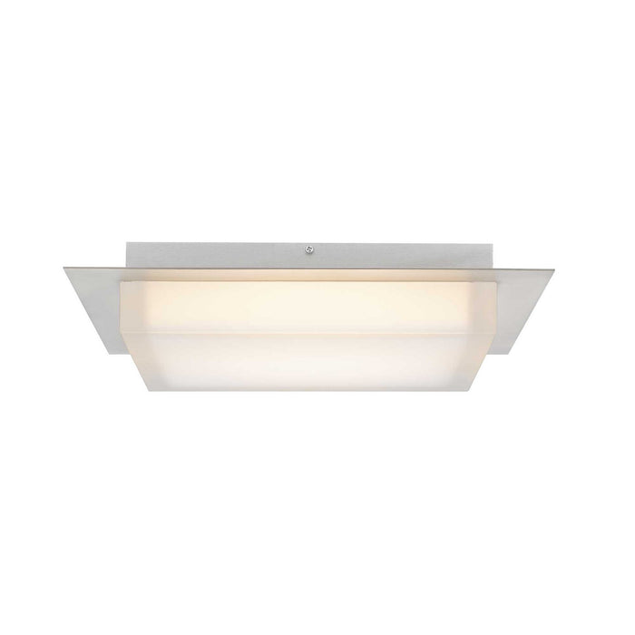 Alteck - AFM0015-3CCT-W-BSS - LED Flush Mount - Foursquare - Brushed Stainless Steel