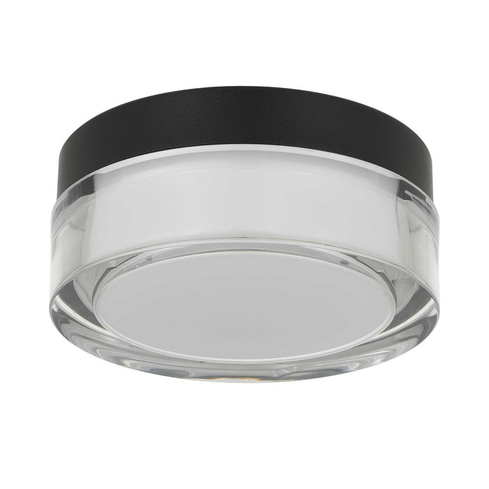 Alteck - AFM0016-3CCT-W-BK - LED Flush Mount - Sunspot - Sand Black