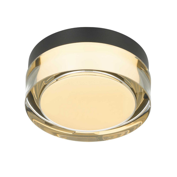 Alteck - AFM0016-3CCT-W-BK - LED Flush Mount - Sunspot - Sand Black