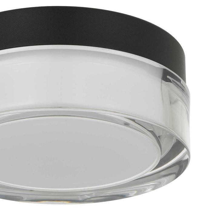Alteck - AFM0016-3CCT-W-BK - LED Flush Mount - Sunspot - Sand Black
