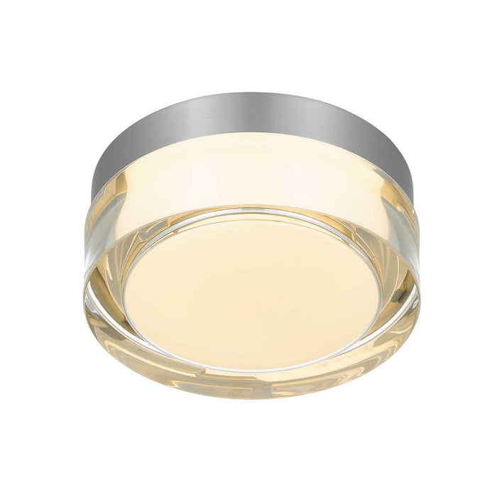 Alteck - AFM0016-3CCT-W-BSS - LED Flush Mount - Sunspot - Brushed Stainless Steel