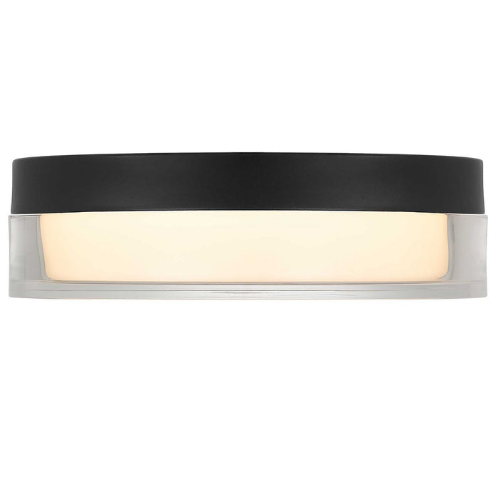 Alteck - AFM0017-3CCT-W-BK - LED Flush Mount - Sunspot - Sand Black