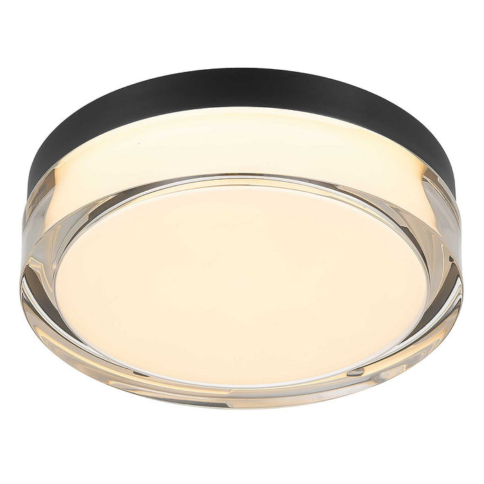 Alteck - AFM0017-3CCT-W-BK - LED Flush Mount - Sunspot - Sand Black