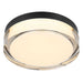 Alteck - AFM0017-3CCT-W-BK - LED Flush Mount - Sunspot - Sand Black