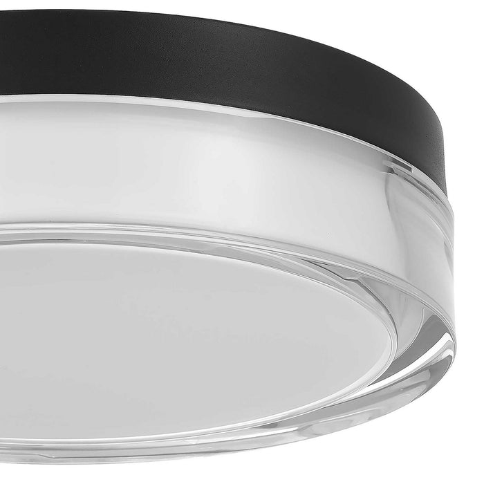 Alteck - AFM0017-3CCT-W-BK - LED Flush Mount - Sunspot - Sand Black