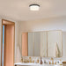 Alteck - AFM0017-3CCT-W-BK - LED Flush Mount - Sunspot - Sand Black