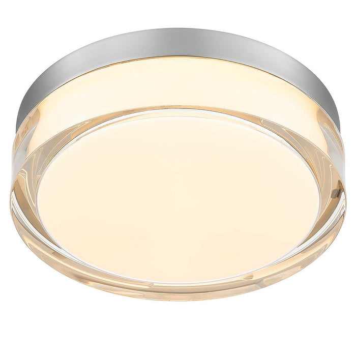 Alteck - AFM0017-3CCT-W-BSS - LED Flush Mount - Sunspot - Brushed Stainless Steel