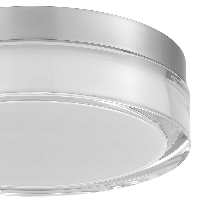 Alteck - AFM0017-3CCT-W-BSS - LED Flush Mount - Sunspot - Brushed Stainless Steel