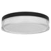Alteck - AFM0018-3CCT-W-BK - LED Flush Mount - Sunspot - Sand Black