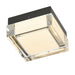 Alteck - AFM0019-3CCT-W-BK - LED Flush Mount - Box - Sand Black
