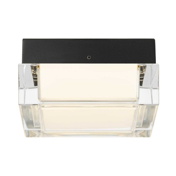 Alteck - AFM0019-3CCT-W-BK - LED Flush Mount - Box - Sand Black