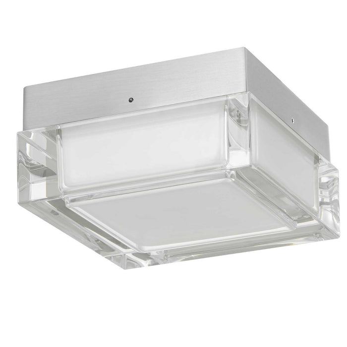 Alteck - AFM0019-3CCT-W-BSS - LED Flush Mount - Box - Brushed Stainless Steel