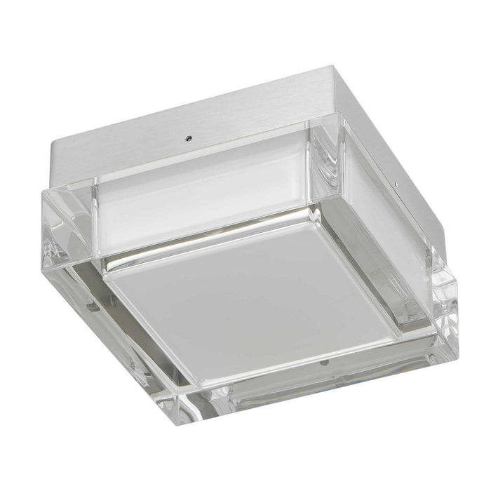 Alteck - AFM0019-3CCT-W-BSS - LED Flush Mount - Box - Brushed Stainless Steel