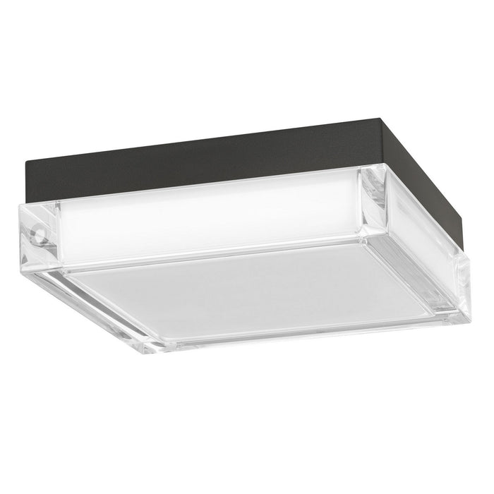 Alteck - AFM0020-3CCT-W-BK - LED Flush Mount - Box - Sand Black