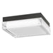 Alteck - AFM0020-3CCT-W-BK - LED Flush Mount - Box - Sand Black